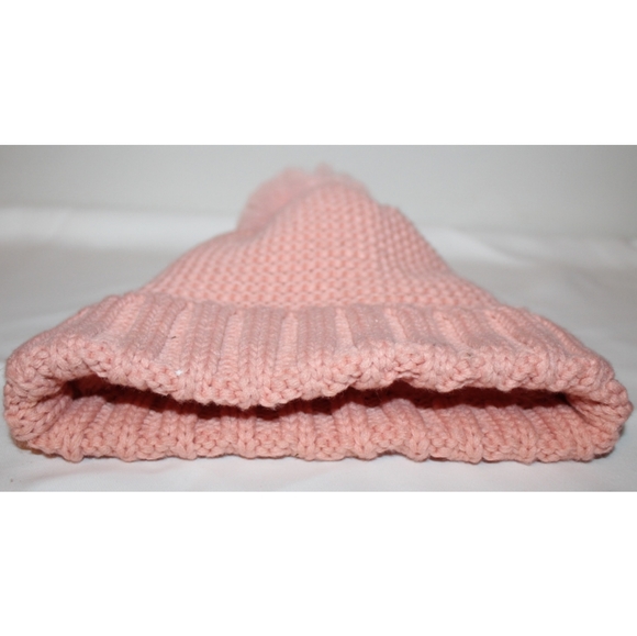 Women's Plush Knit Pom Pom Beanie Hat - Picture 5 of 15